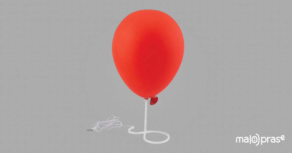 Pennywise Lampa Crveni Balon