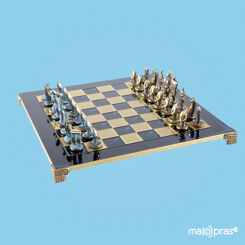 Šah Kikladske Figure Blue
