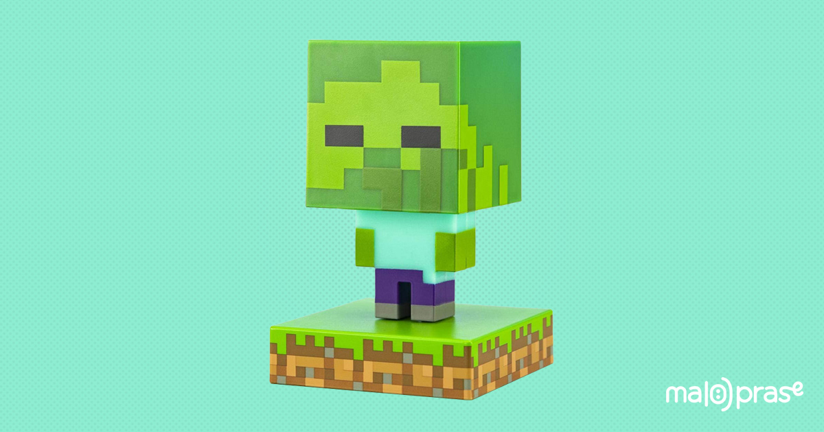 Zombie Creeper Lampa